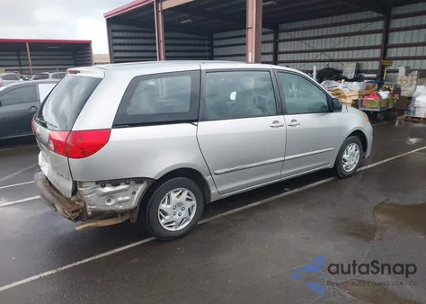 2007 Toyota Sienna Le из США, поврежденный, VIN 5TDZK23C87S006638